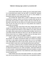 Eseja 'Mīlestība R.Blaumaņa lugās "Indrāni" un "Pazudušais dēls"', 1.