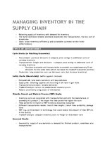 Konspekts 'Supply Chain Management', 14.