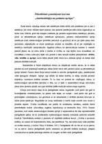 Eseja 'Anestezioloģija un pacientu aprūpe', 2.