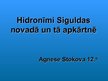 Referāts 'Hidronīmi Siguldas novadā un tā apkārtnē', 26.