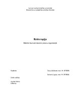 Referāts 'Reitterapija', 1.