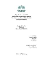 Paraugs 'Būvmehānika. Aprēķinu darbs', 1.