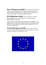 Referāts 'Eiropas Savienības referāts un prezentācija', 4.