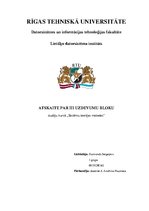 Paraugs 'Atskaite par 3. uzdevumu bloku studiju kursā "Sistēmu teorijas metodes"', 1.