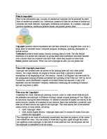 Konspekts 'Copyrights', 1.