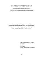 Referāts 'Izmaksas uzņēmējdarbībā, to noteikšana', 1.