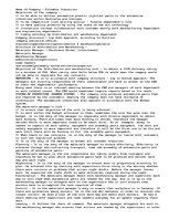 Eseja 'Name of Company - Columbia Industries by Ralth Dernom ', 1.