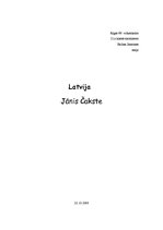 Eseja 'Jānis Čakste', 1.