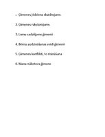 Referāts 'Ģimene', 1.