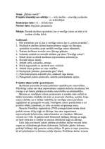 Konspekts 'Integrēta projektu nedēļa sākumskolā', 1.