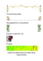 Konspekts 'Integrēta projektu nedēļa sākumskolā', 25.