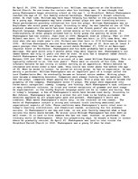 Eseja 'Life of William Shakespeare', 1.