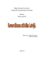 Referāts 'Komerclikuma attīstība Latvijā', 25.