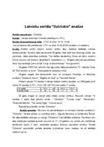 Referāts 'Latviešu seriāla "Dzīvoklis" analīze', 1.