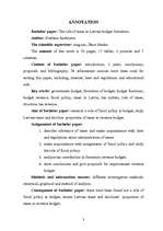 Diplomdarbs 'LR nodokļu loma valsts budžeta veidošanā', 3.