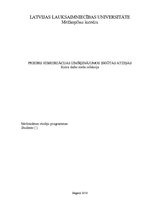 Referāts 'Priedes hibridizācijas izmēģinājumos gūtās atziņas', 1.
