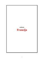 Referāts 'Francija', 1.