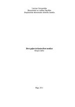 Referāts 'Jēra gaļas tirdzniecības analīze', 1.