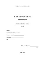 Konspekts 'Reklāmas darbības analīze par trīs smaržu kompānijām', 1.