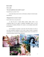 Konspekts 'Reklāmas darbības analīze par trīs smaržu kompānijām', 3.