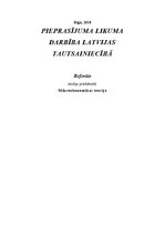 Referāts 'Pieprasījuma likuma darbība Latvijas tautsaimniecībā', 1.