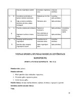 Referāts 'Sporta stundas satura modelēšana un pedagoģiskā vērtēšana', 28.
