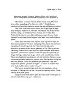 Eseja 'Recenzija par izrādi „Pērs Gints nav mājās”', 1.