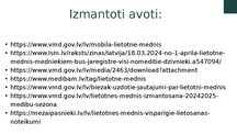 Prezentācija 'Lietotne "Mednis"', 7.