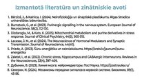 Prezentācija 'Adenozīntrifosfāts kā smadzeņu un ķermeņa signālmolekula', 26.