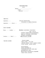 Paraugs 'Curriculum Vitae', 1.