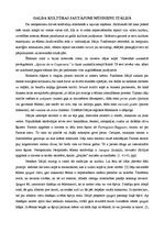 Eseja 'Galda kultūras jautājumi mūsdienu Itālijā', 2.