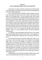 Eseja 'Artura un Juhana attiecību tēlojums Gunara Janovska romānā „Sōla”', 1.