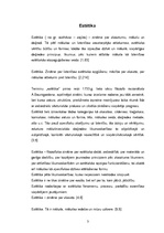 Referāts 'Estētika', 3.