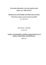 Prakses atskaite 'Prakses atskaite darba aizsardzībā', 1.