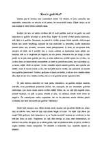 Eseja 'Kas ir gudrība?', 1.