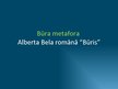 Prezentācija 'Būra metafora Alberta Bela romānā "Būris"', 1.