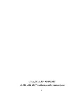 Prakses atskaite 'Vadības grāmatvedības informācijas izpēte uzņēmumā SIA "ABC"', 4.