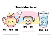 Prezentācija 'Latviešu valodas uzdevumi 1.–2. klasei', 9.