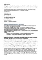 Konspekts 'Lietuvas kultūras vēsture (eksāmena jautājumi un atbildes)', 18.