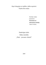 Konspekts 'Putni - pavasara vēstneši', 1.