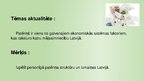Prezentācija 'Iedzīvotāju personiskais patēriņš Latvijā', 2.