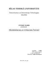 Konspekts 'Modelēšanas un imitācijas pamati', 1.