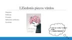 Prezentācija 'Imanta Ziedoņa dzeja. Dzejiski biogrāfiskā karte', 6.