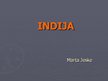 Prezentācija 'Indija', 1.