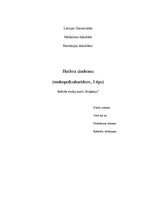 Referāts 'Hurlera sindroms', 1.