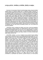 Eseja 'Latvijas politika - atbildība un atklātība, šķēršļi un iespējas', 1.
