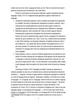 Eseja 'Language is a Living Organism', 5.