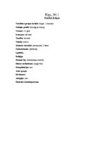 Paraugs 'Pacienta slimības vēsture. Žultsakmeņu slīmība', 2.