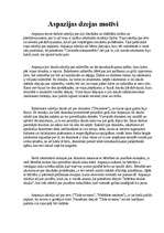 Referāts 'Aspazijas dzejas motīvi', 1.