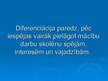 Referāts 'Mācību darba individualizācijas un diferenciācijas problēmas un iespējas latvieš', 28.